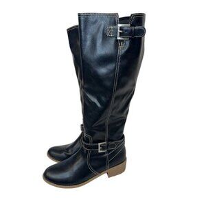 These boots are the Doral model by St. John's Bay, characterized by their knee-h